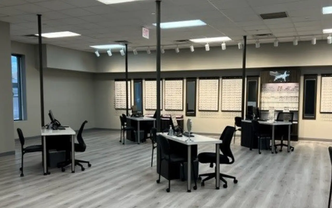 Dispensing tables inside IEC Kirksville