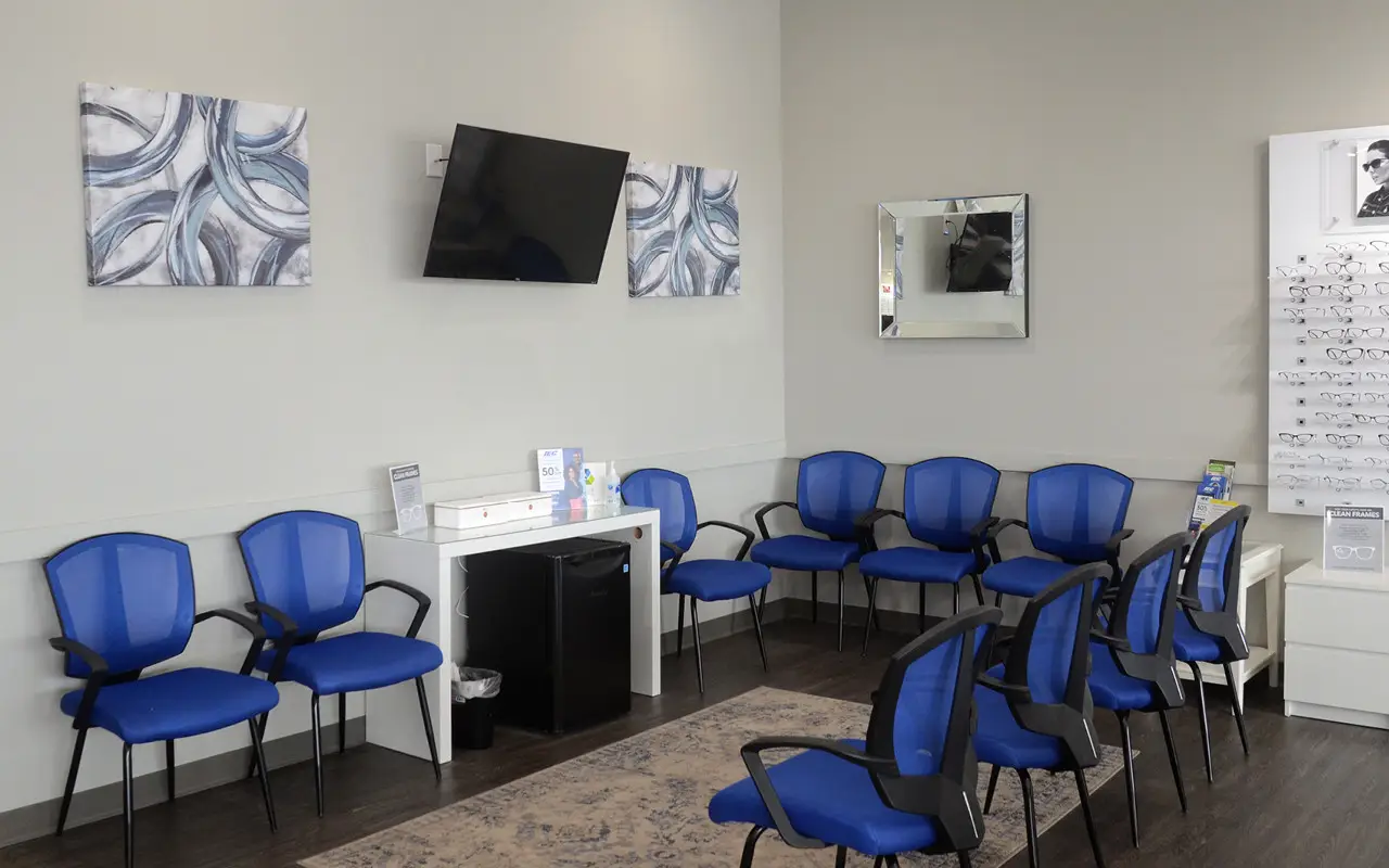 Waiting area inside IEC