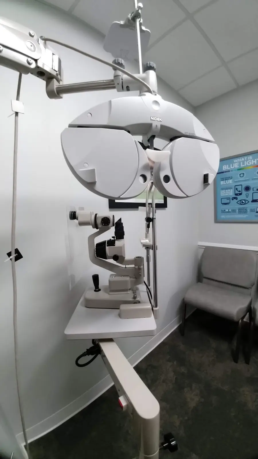 Phoropter at Premier Eyecare