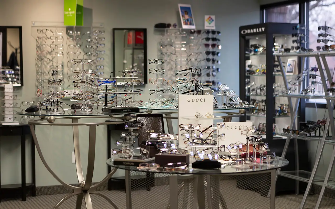 Foothills Vision and Eye Care Frame Display
