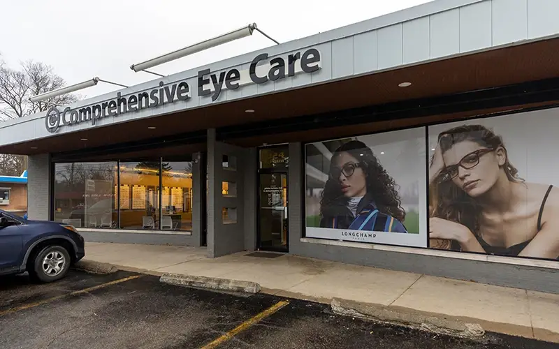 Outside Comprehensive EyeCare in Springfield
