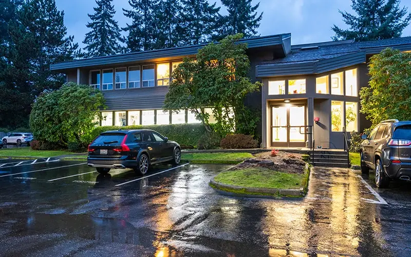 Outside Bainbridge Vision on Bainbridge Island, WA