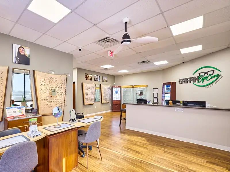 Showroom inside Griffin Eye