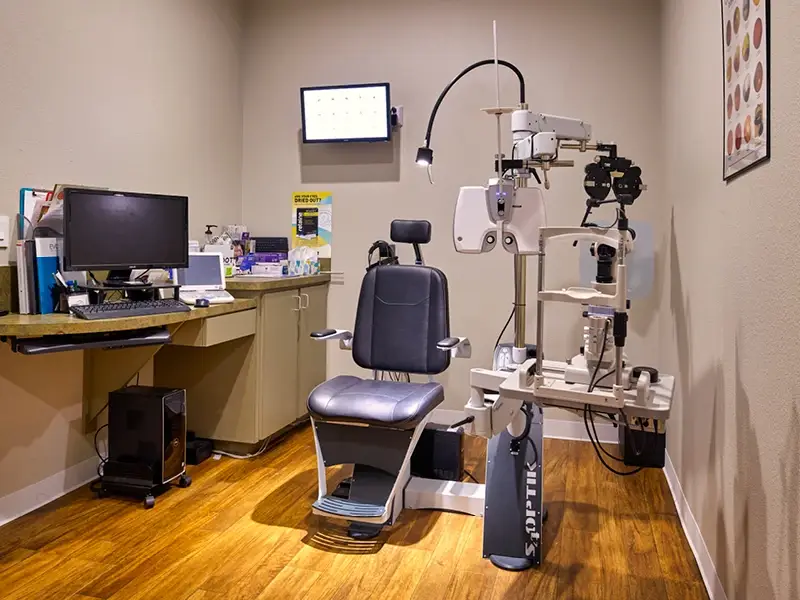Exam room inside Griffin Eye