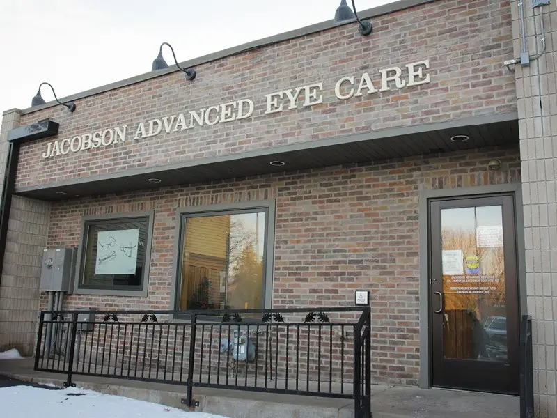 Rear entrance for Jacobson Advanced Eye Care