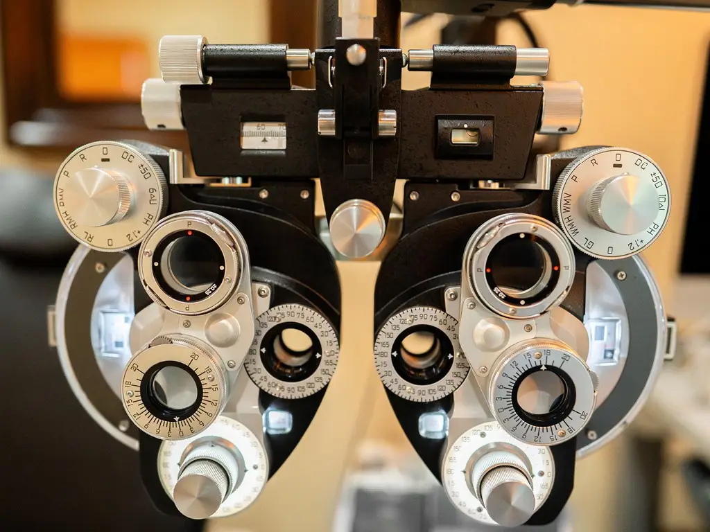 Phoropter in Rouse EyeCare Center