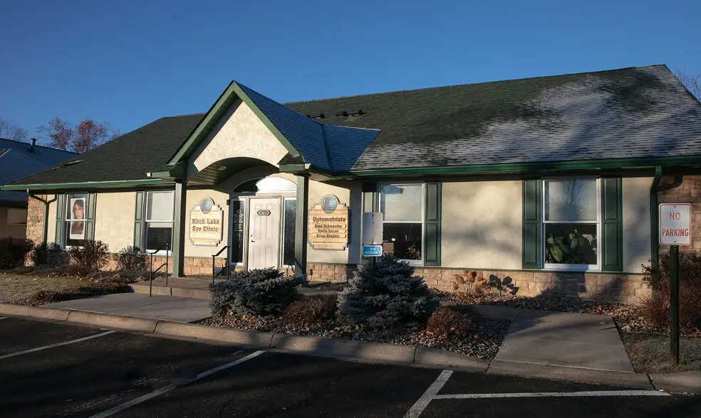 Outside Birch Lake Eye Clinic