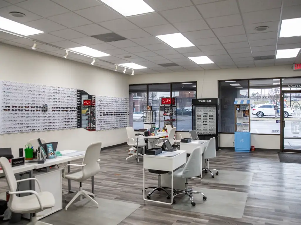 Dispensing area inside West County Eyecare