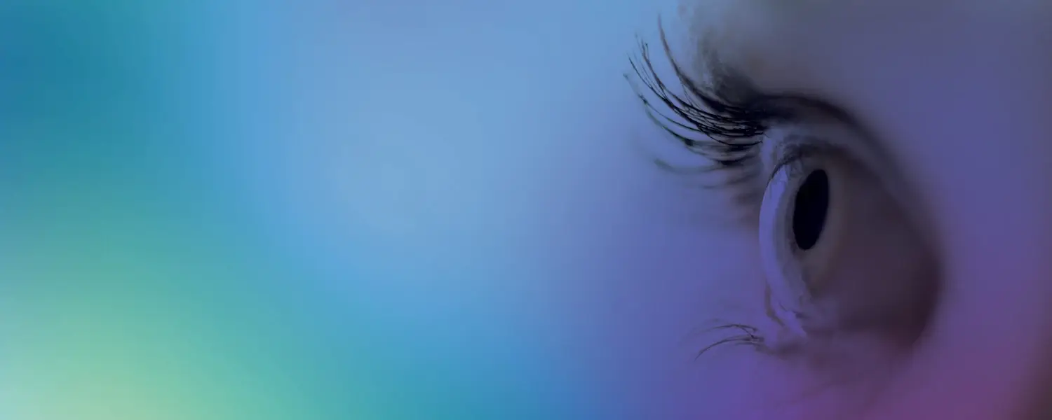 Healthy human eye