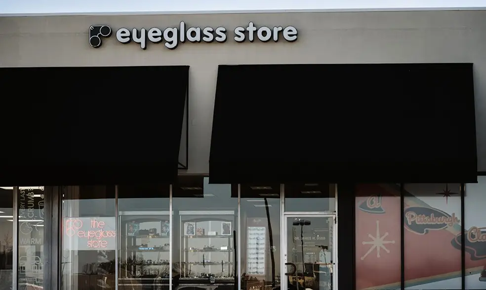 Outside The Eyeglass Store