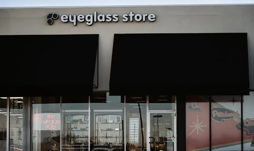 Outside The Eyeglass Store