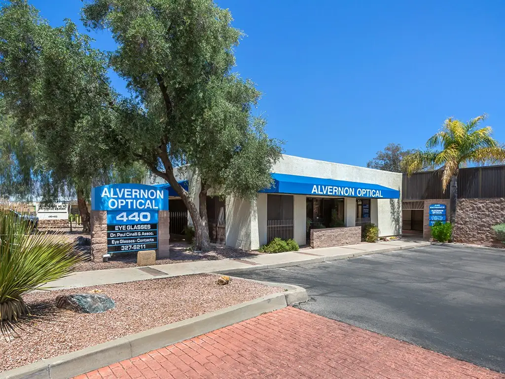 Outside Alvernon Optical