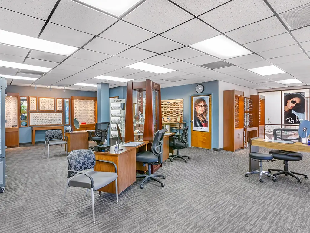 Showroom inside Alvernon Optical