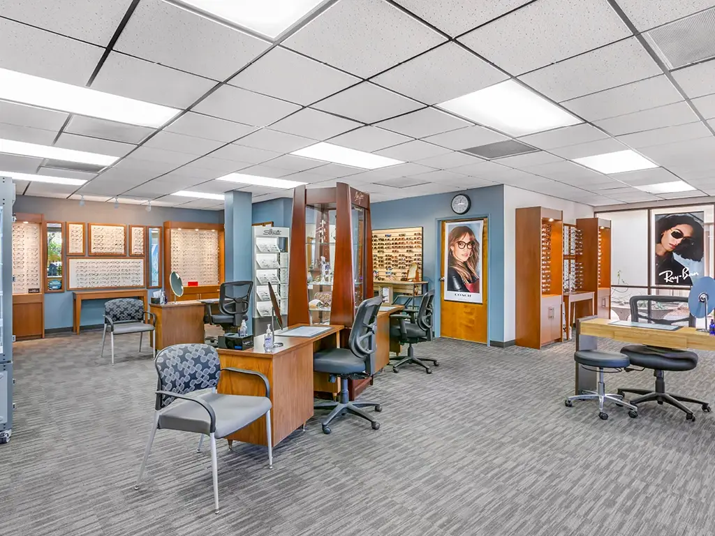Showroom inside Alvernon Optical