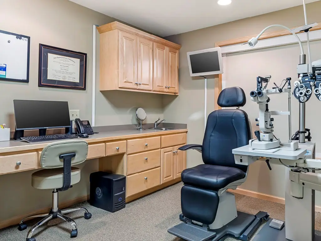 Exam room inside Eye-35 Eyecare