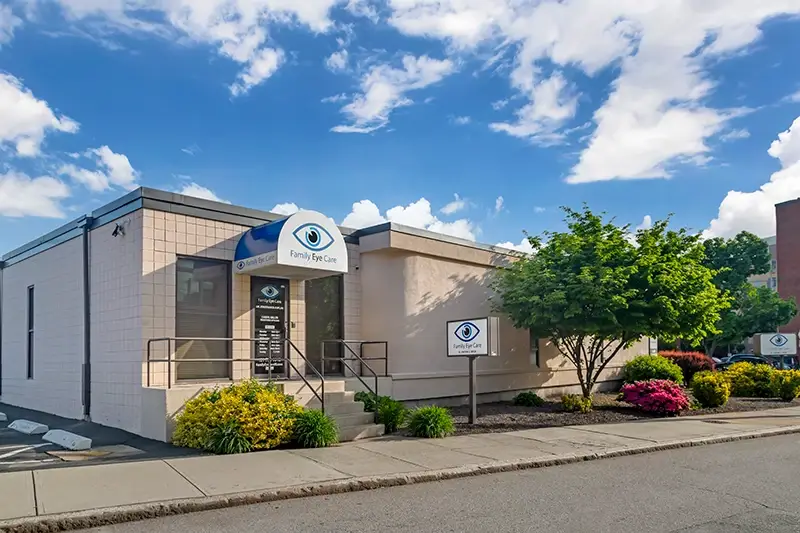 Office building Family Eye Care Services.