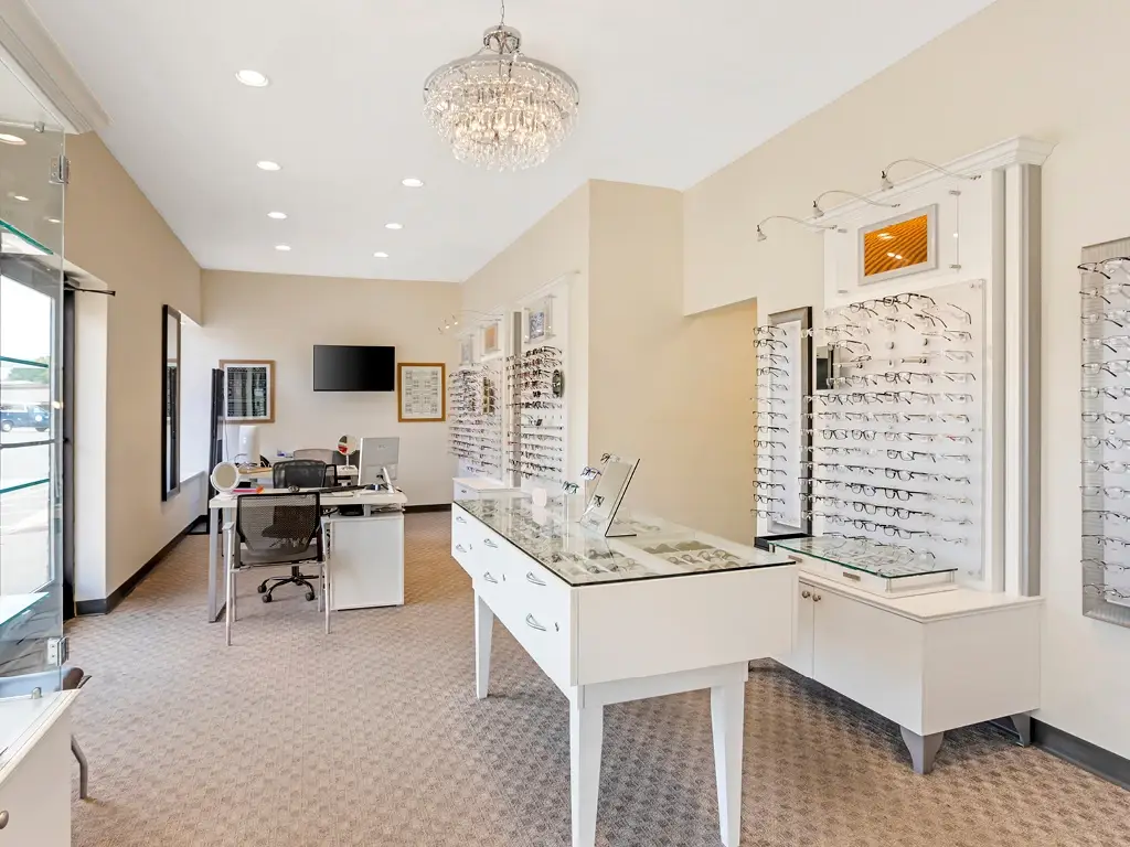 Showroom inside Olympus Vision