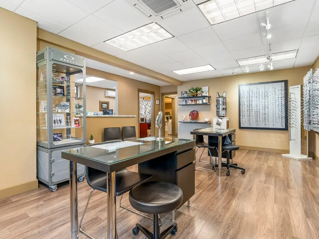 Dispensing area inside Battle Ground Vision Center