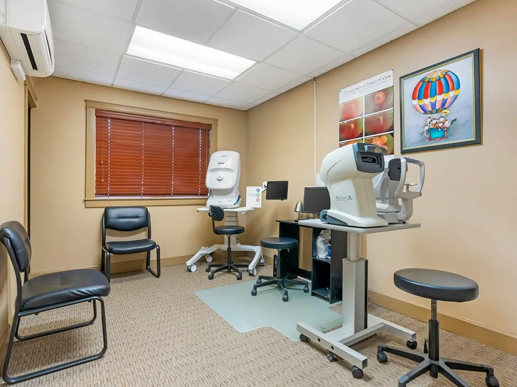 Pre-exam room inside Battle Ground Vision Center