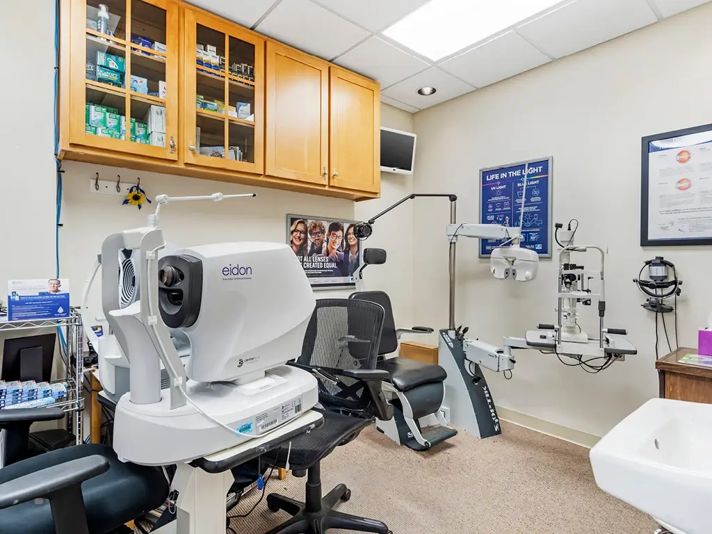Exam room inside Wear Eyewear