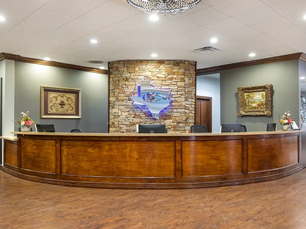 Welcome desk