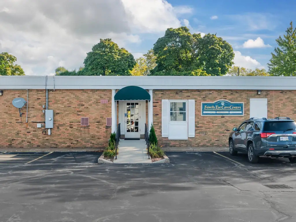 Outside entrance to Family Eye Care Center