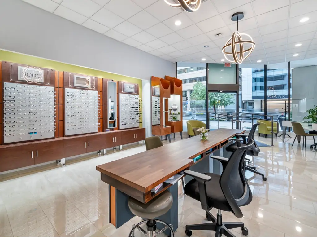 Frame displays and service table