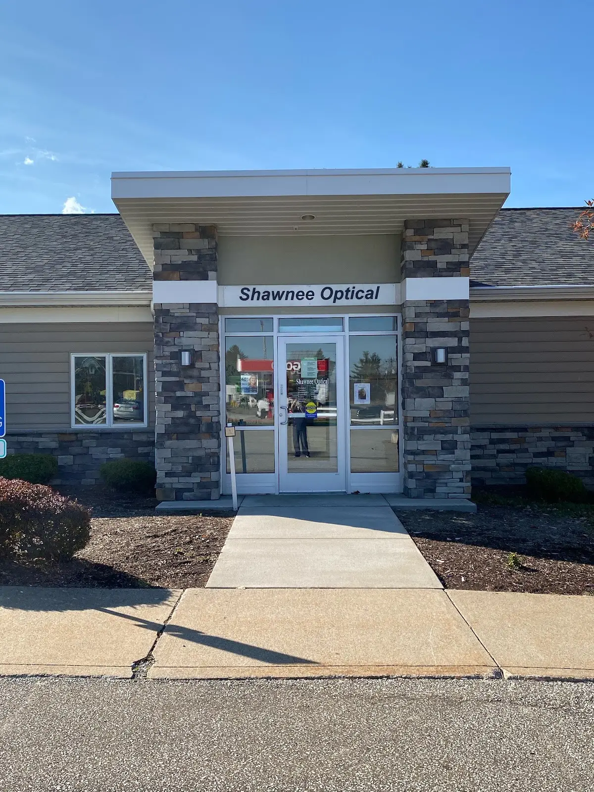 Exterior view of Shawnee Optical East Erie.
