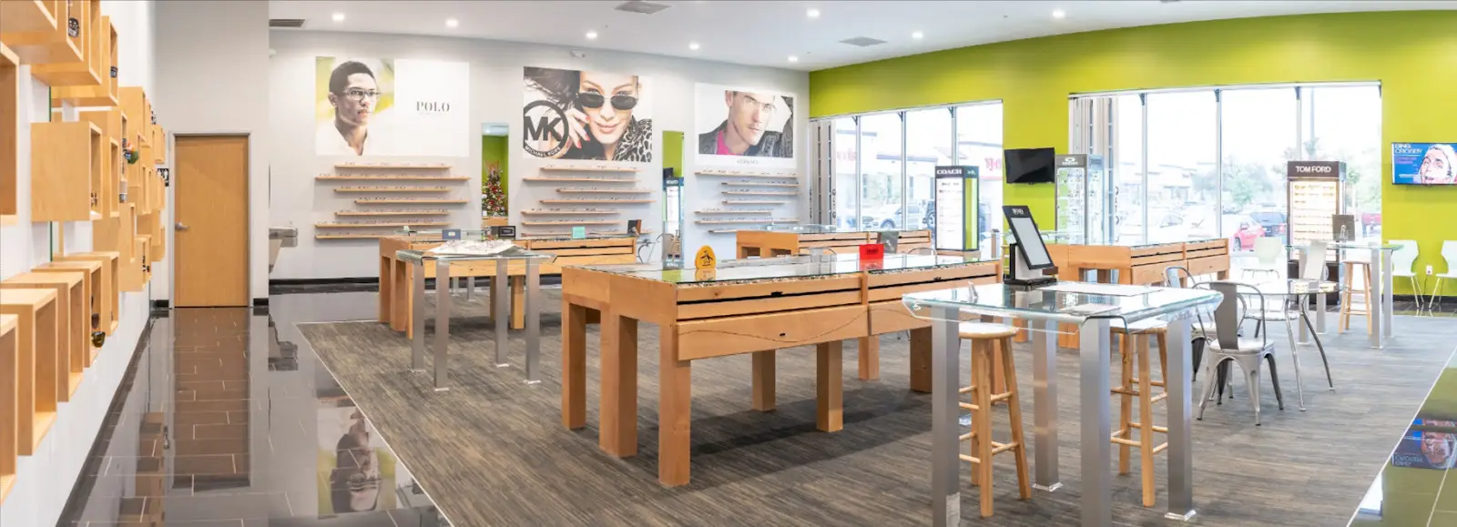 Optical dispensary at Omni Vision Dove Creek.