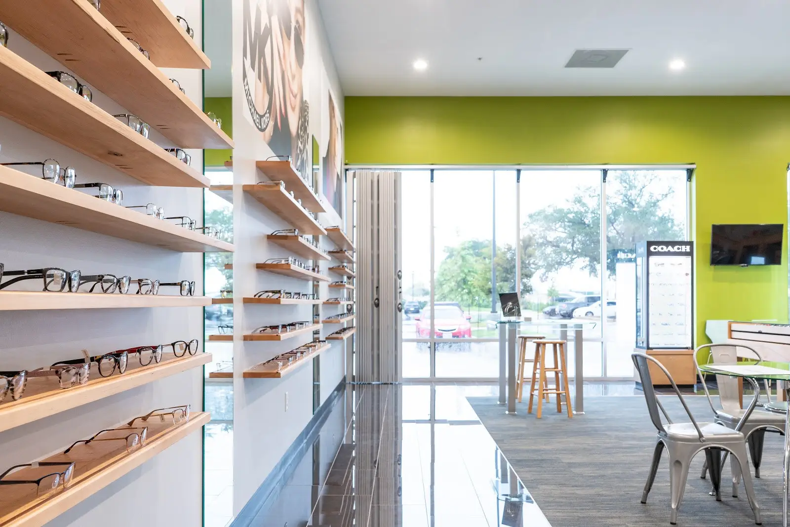Optical dispensary at Omni Vision Dove Creek.
