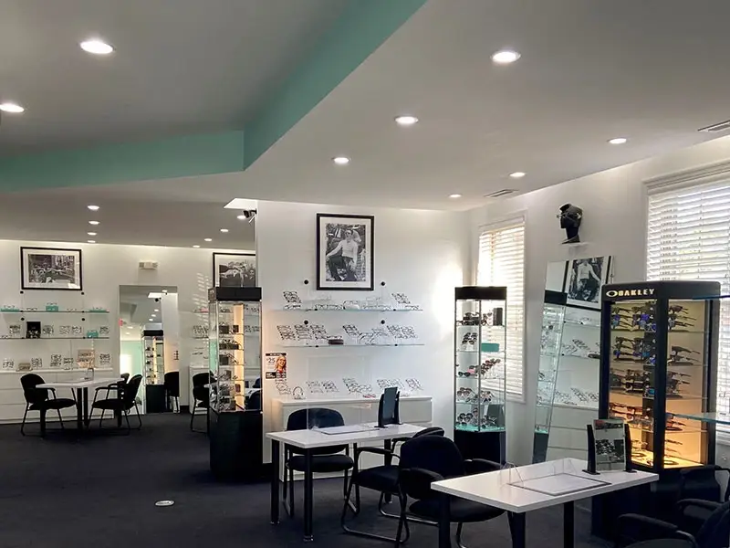 Optical Dispensary at Harpers Point Eye Associates.
