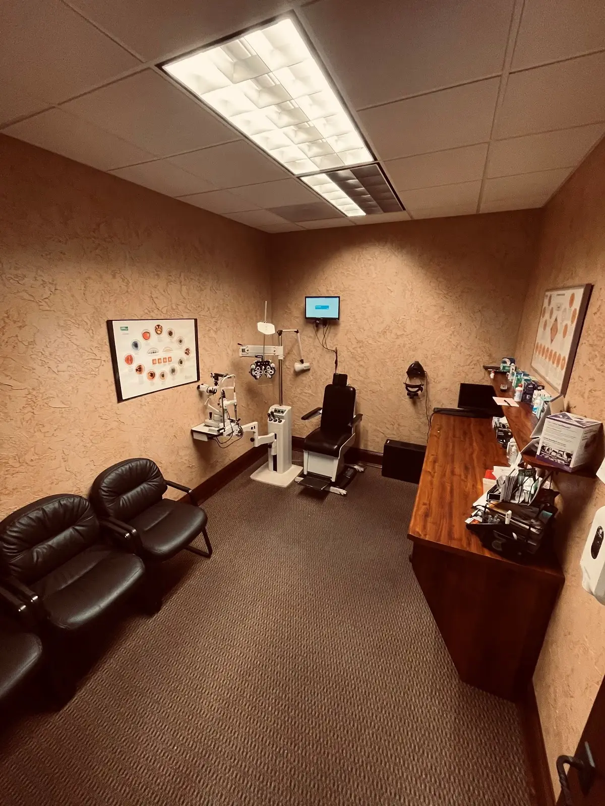 ABBA Eye Care exam room