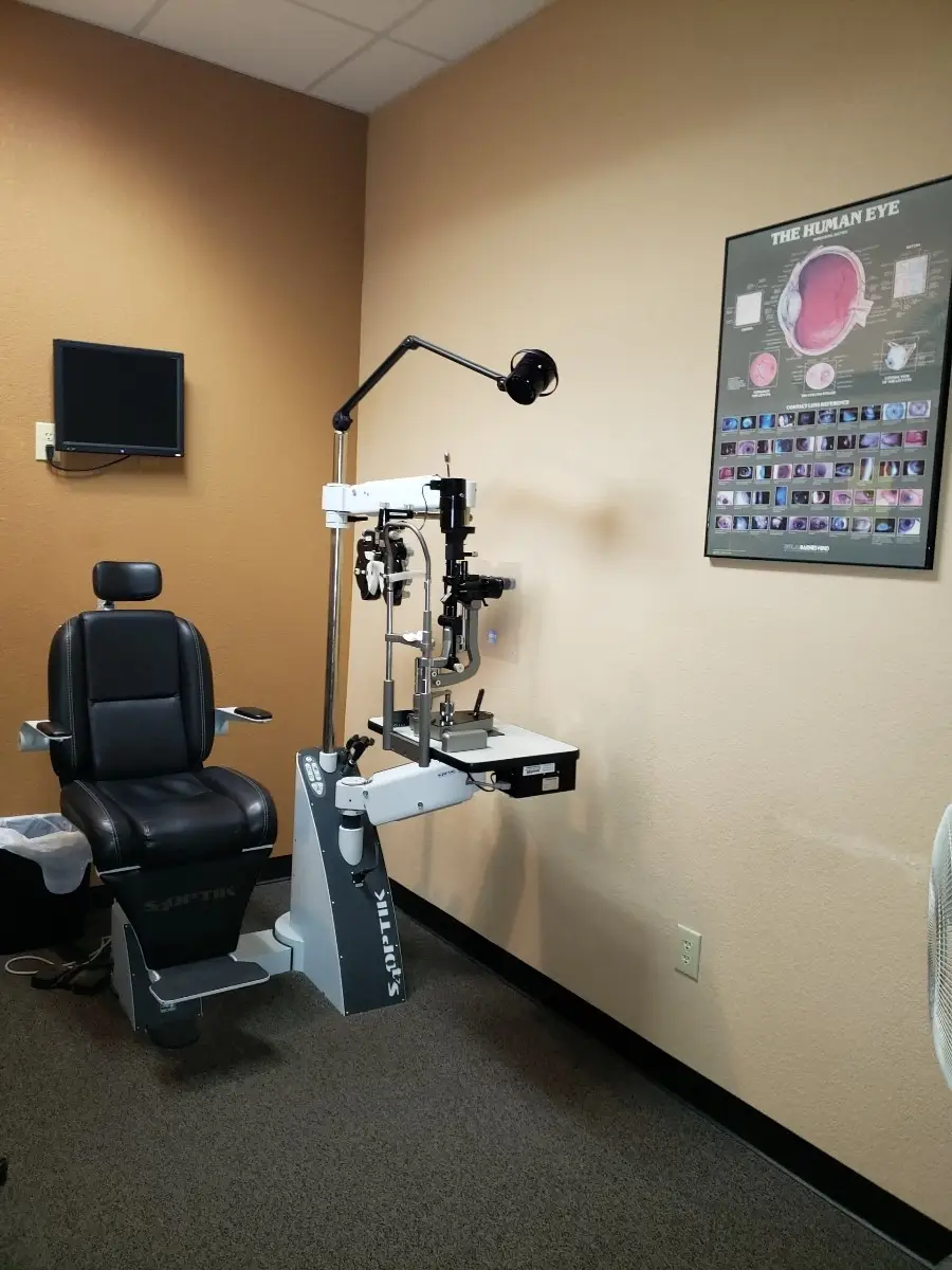 Exam room Culebra EyeTX Vision Center