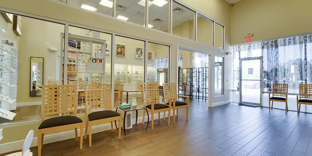 MacaliEyeClinic waiting room