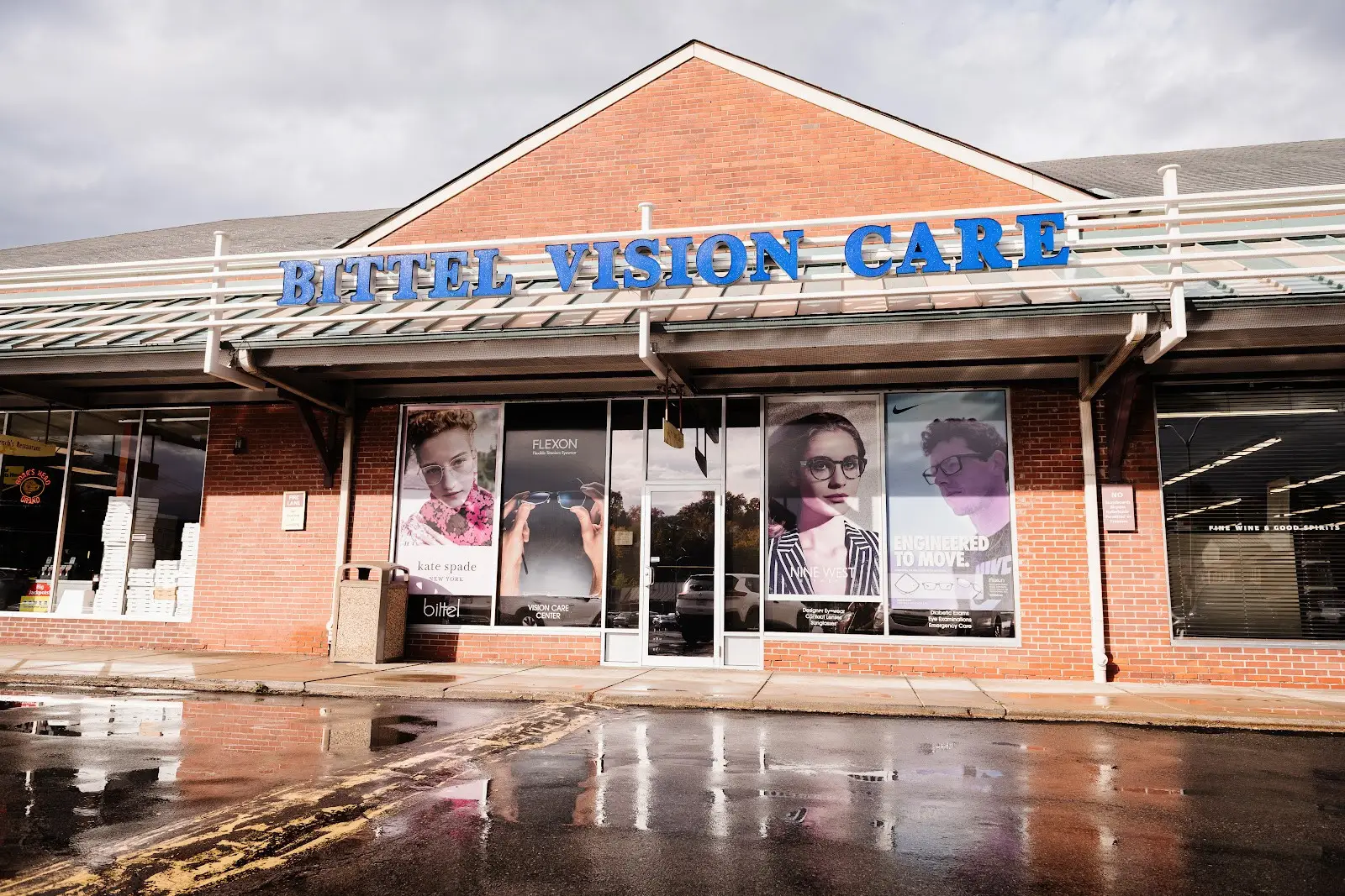 Exterior view of Bittel Vision Care Center optometry office.
