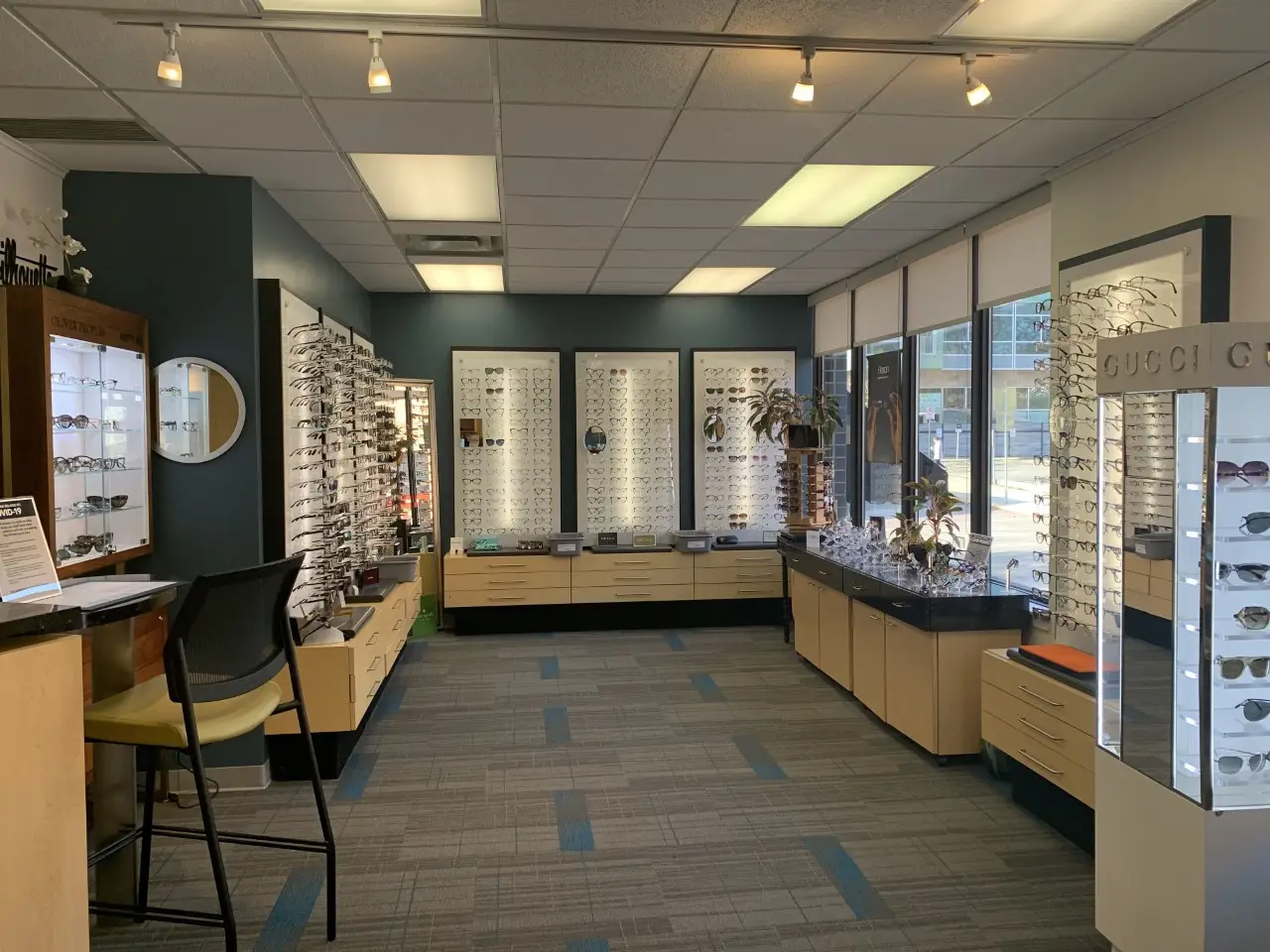 Eye dispensary at Eyes on Regent Square.
