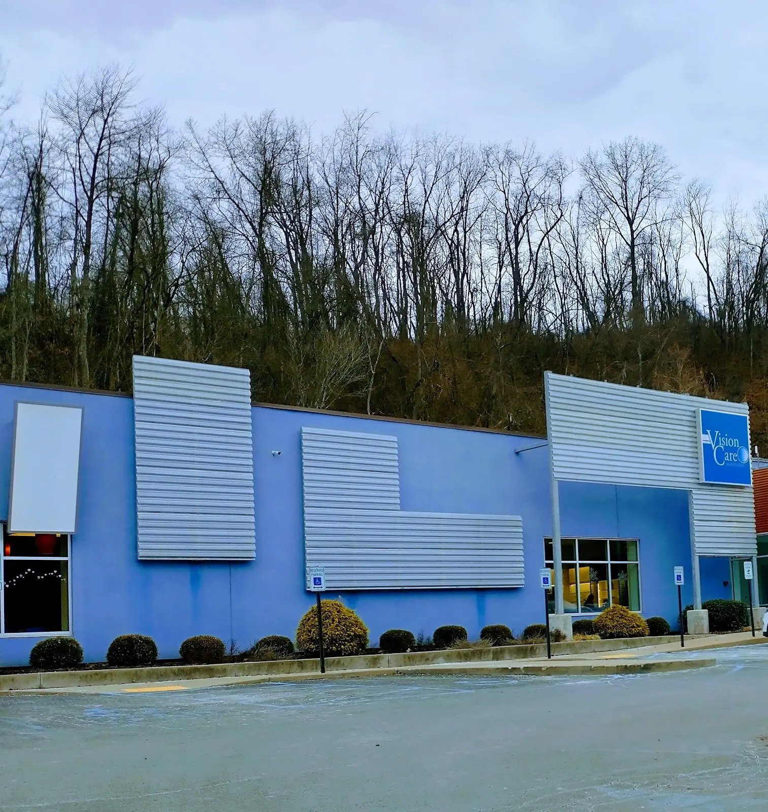 Vision Care Associates exterior building view.