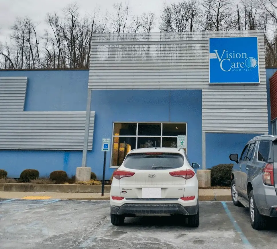 Vision Care Associates entrance.
