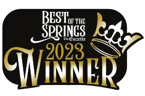 Best of the Springs 2023 Winner recognition badge.