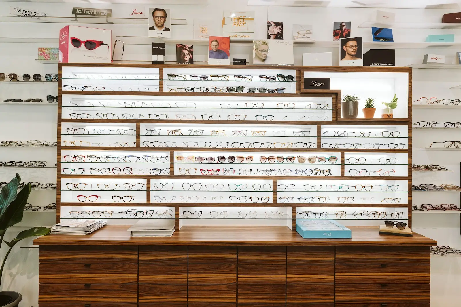 Picture inside Eyetique at the South Hills Village Mall