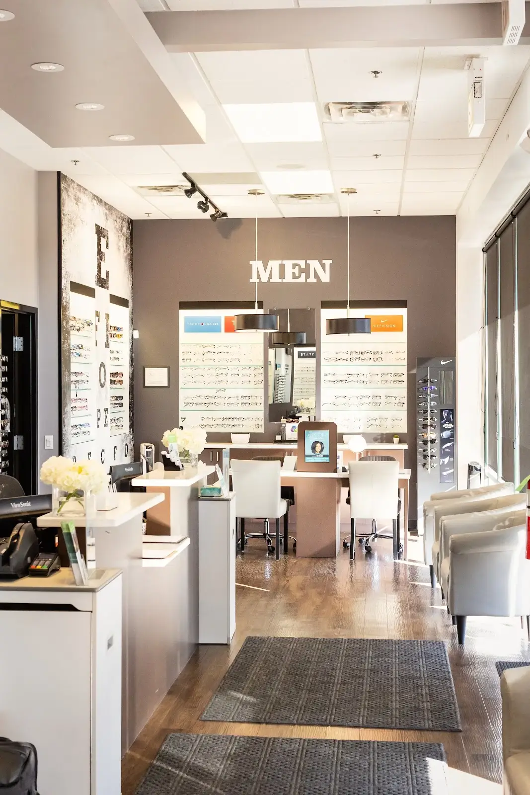 Men Advanced Eye Care Professionals dispensary.