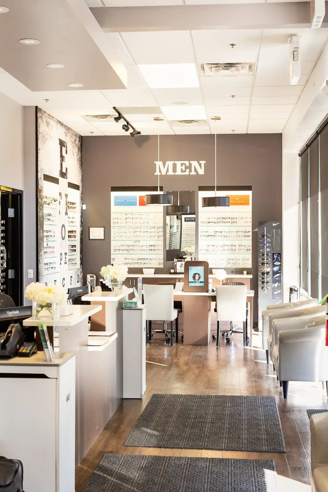 Men Advanced Eye Care Professionals dispensary.