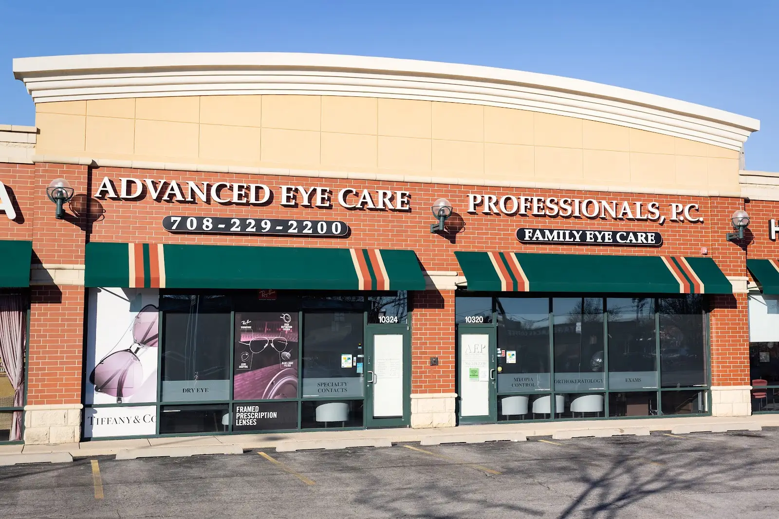 Advanced Eye Care Professionals office at 10320 South Cicero Avenue