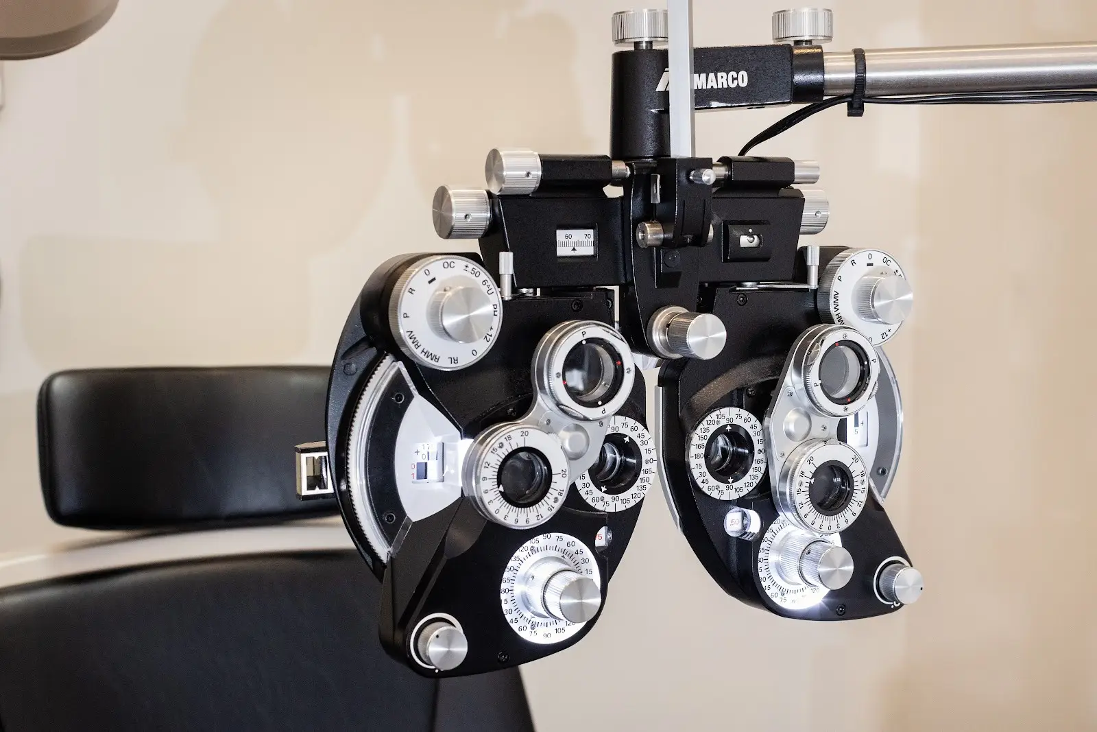 Vision Tester Phoropter at Advanced Eye Care Professionals