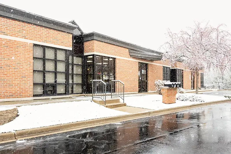Office exterior of Primary Eye Care Centers - Crystal Lake IL.
