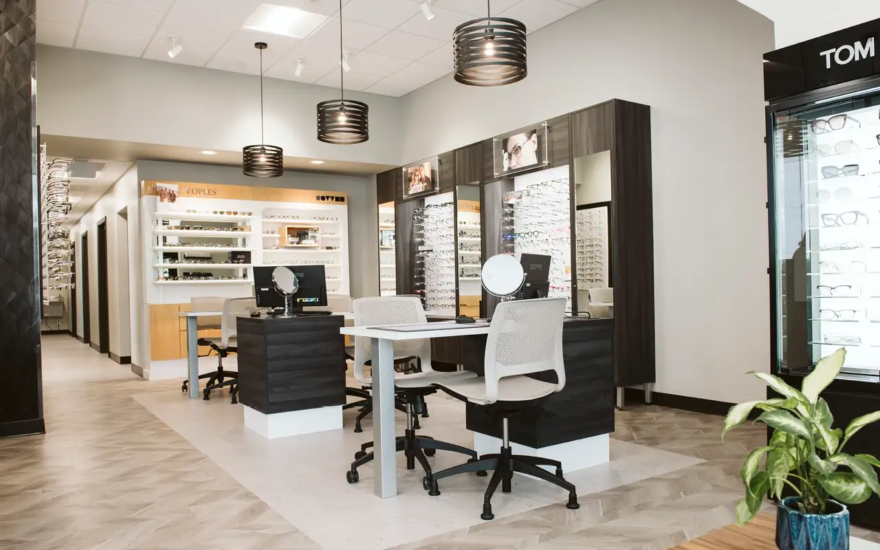 Showroom inside Eyetique