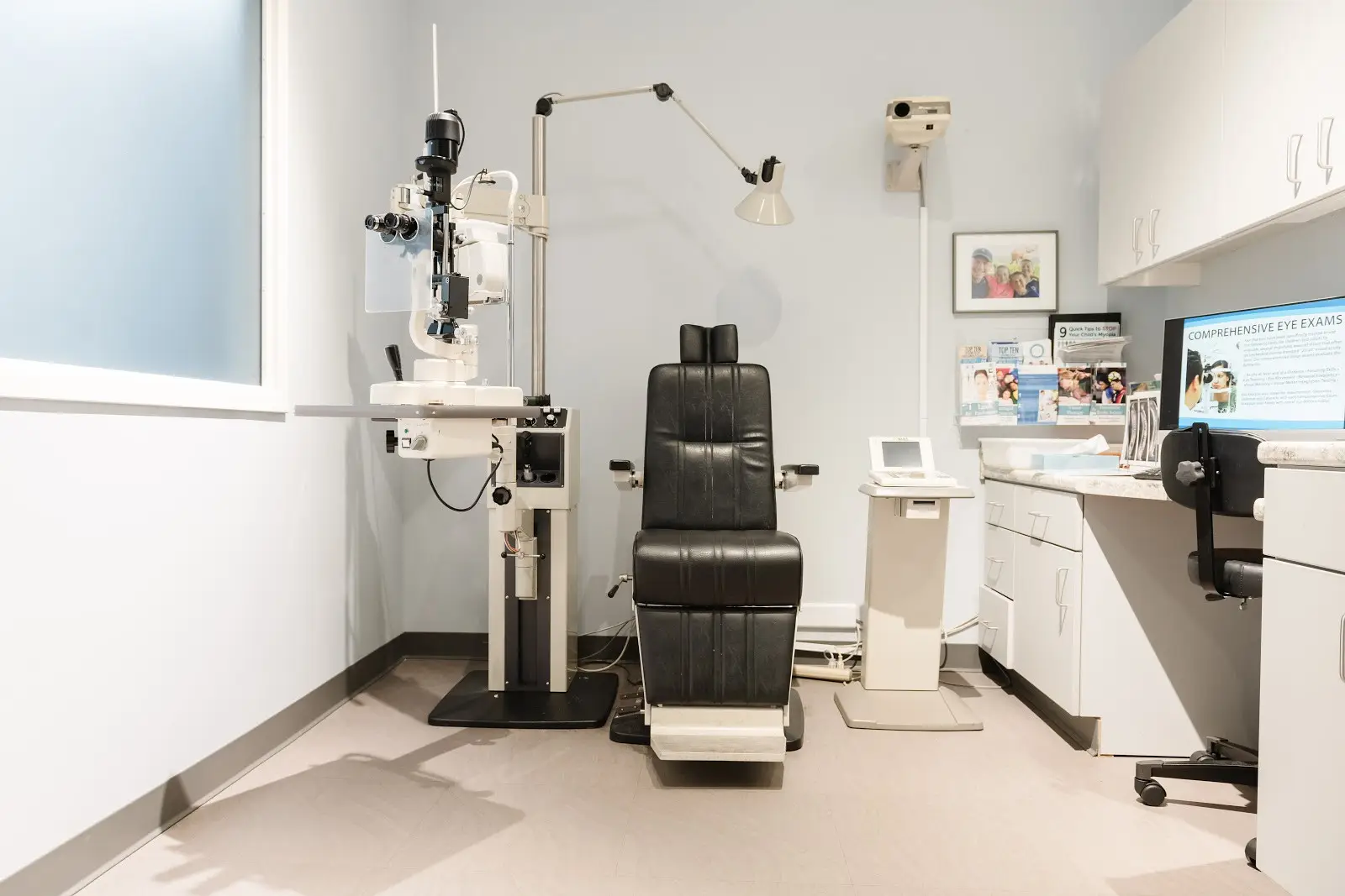 EyeCare Specialties Pediatric & Adult Exam Lane