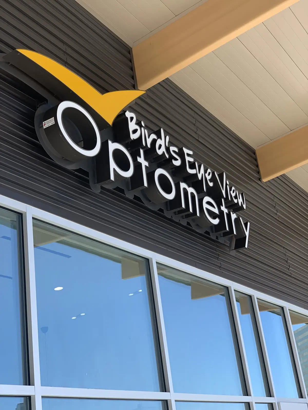 Bird's Eye View Optometry - Houston, TX signage