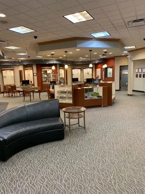 Insight Eye care office front desk at 206 Division Street.