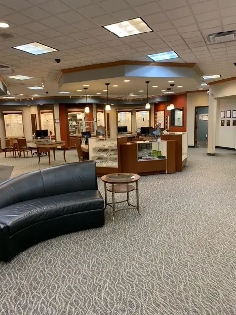 Insight Eye care office front desk at 206 Division Street.